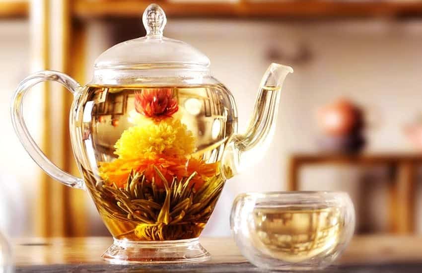 flower tea recipes