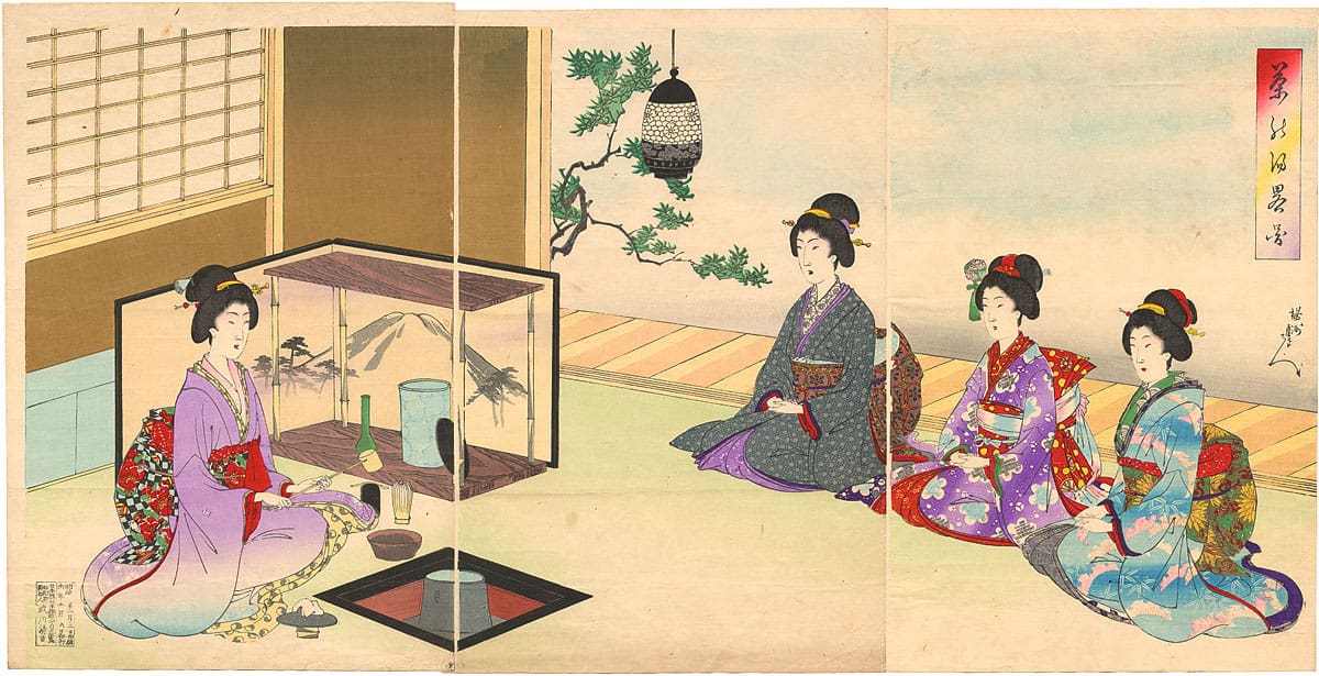 Japanese tea ceremonies