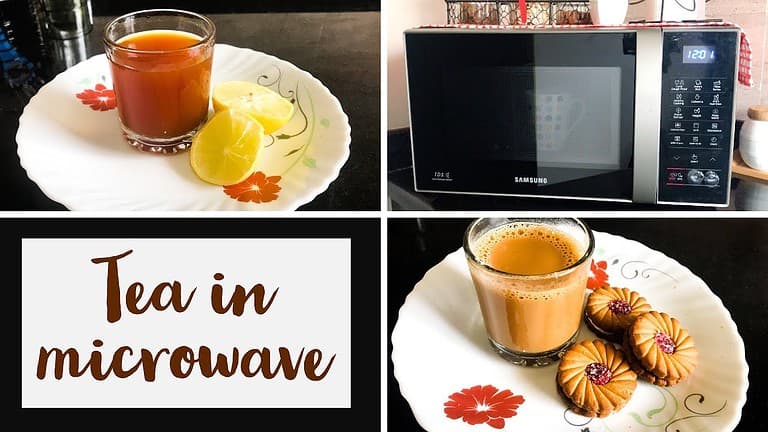 how to make tea in the microwave